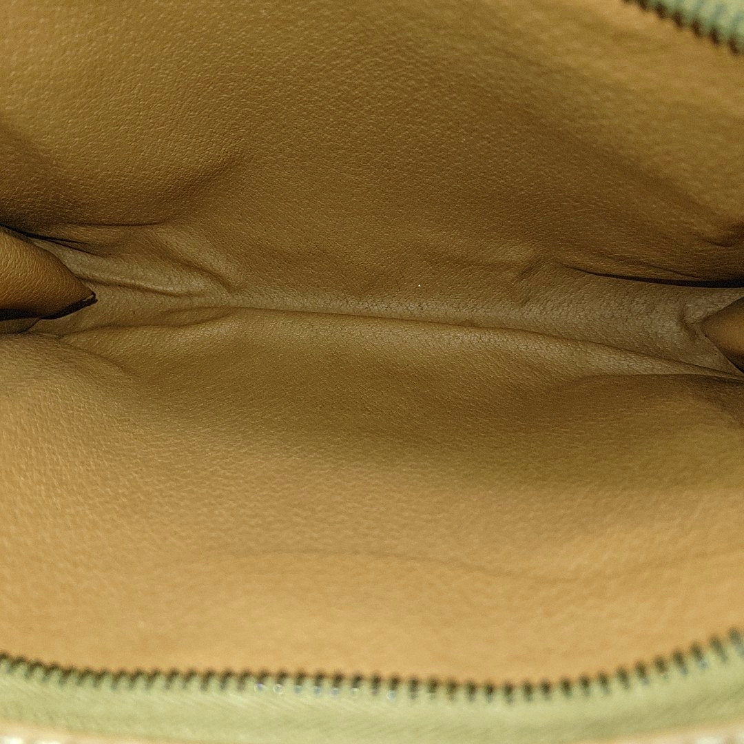 MACADAM CLUTCHE Coated Canvas Brown