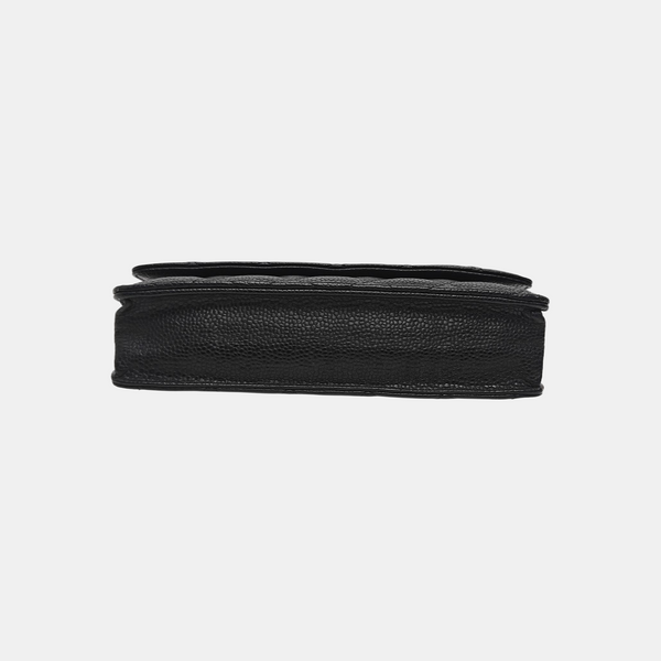 WOC Quilted Grained Calfskin Black