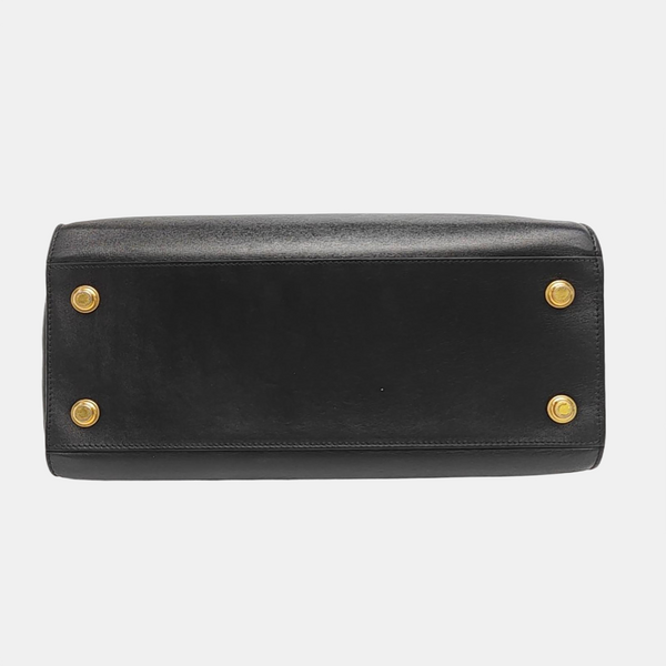 CITY STEAMER MM Calfskin Black