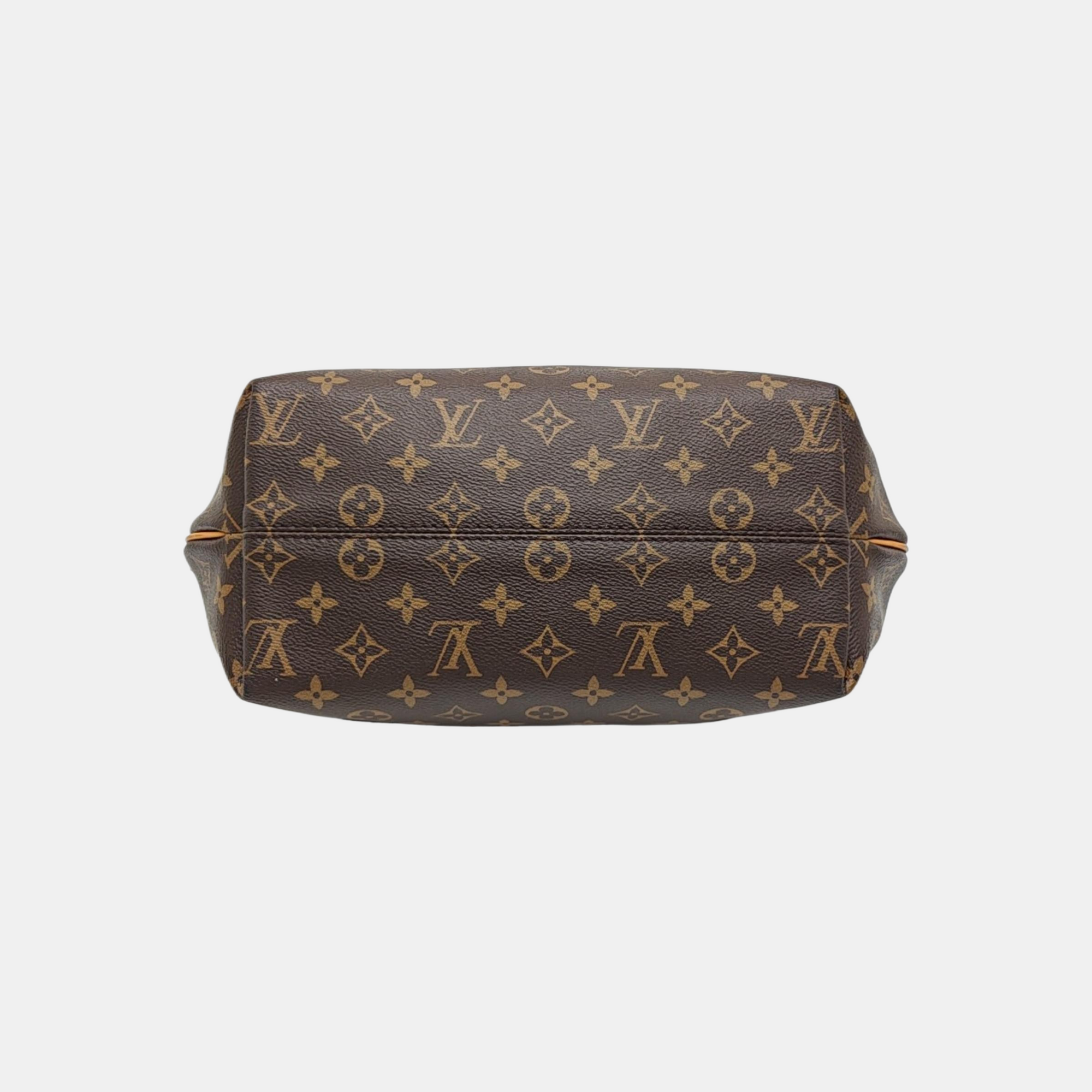 TURENNE PM Monogram Coated Canvas Brown