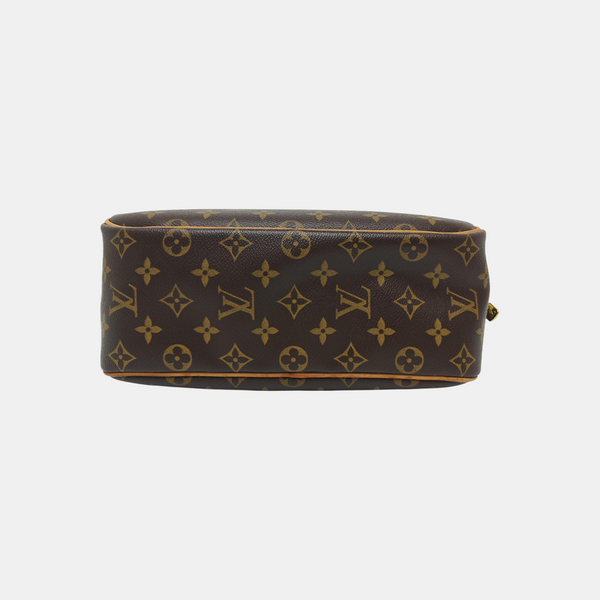 DEAUVILLE Monogram Coated Canvas Brown