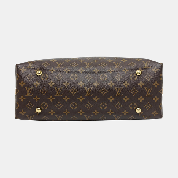 CARRYALL MM Monogram Coated Canvas Brown