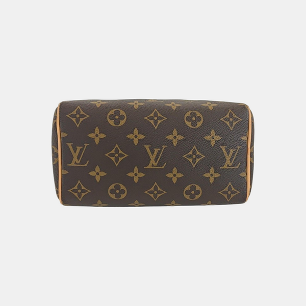 SPEEDY 20 Monogram Coated Canvas Brown