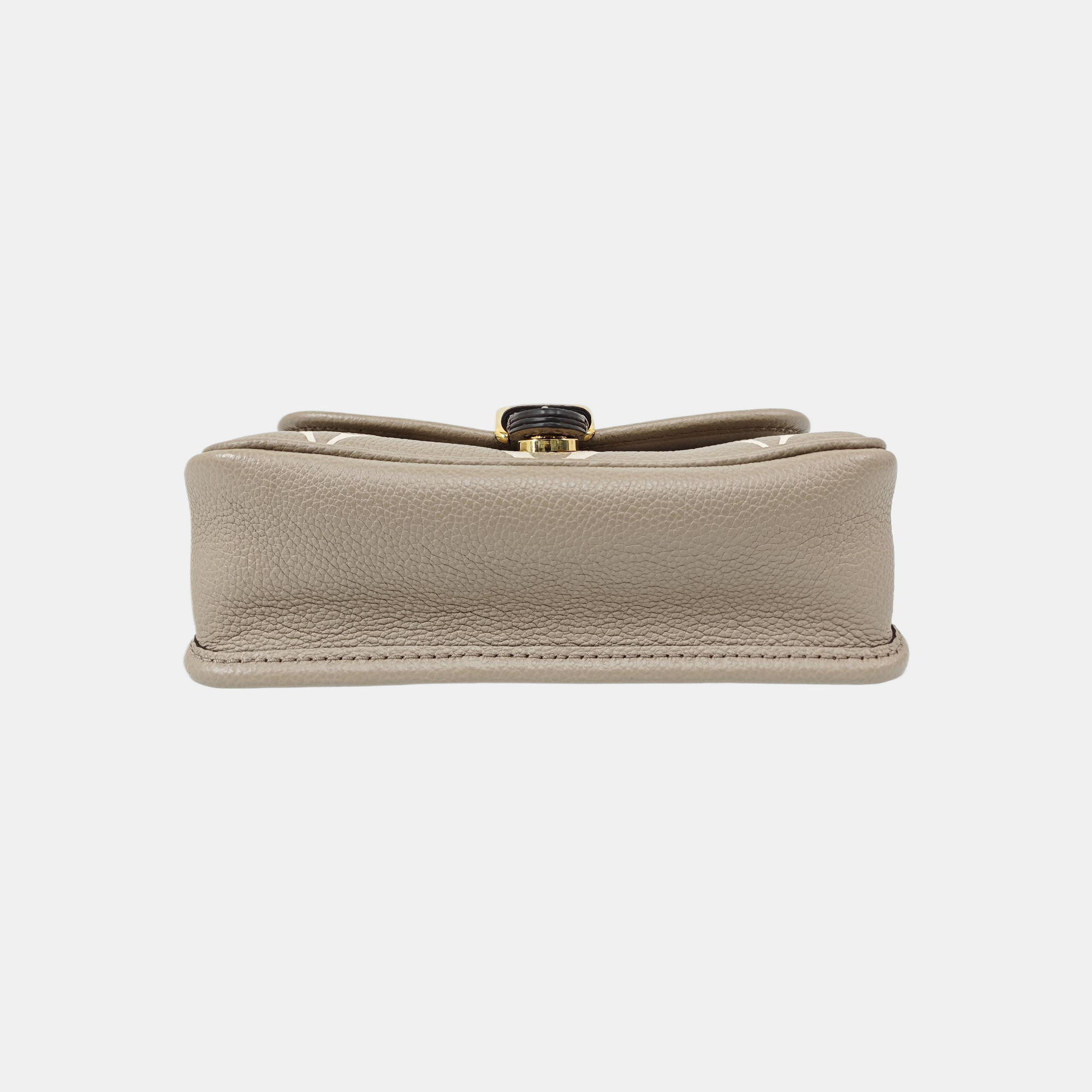 DIANE Nano Monogram Calfskin Gray