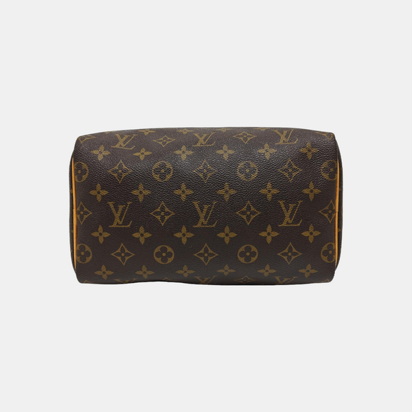 SPEEDY 25 Monogram Coated Canvas Brown