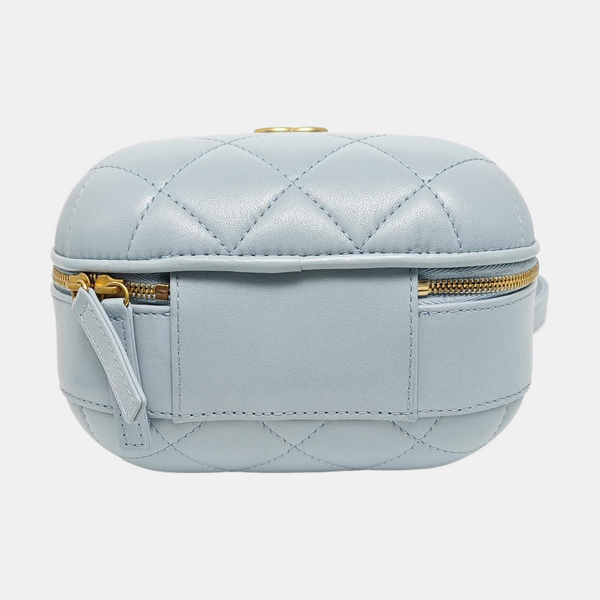Quilted Lambskin Blue