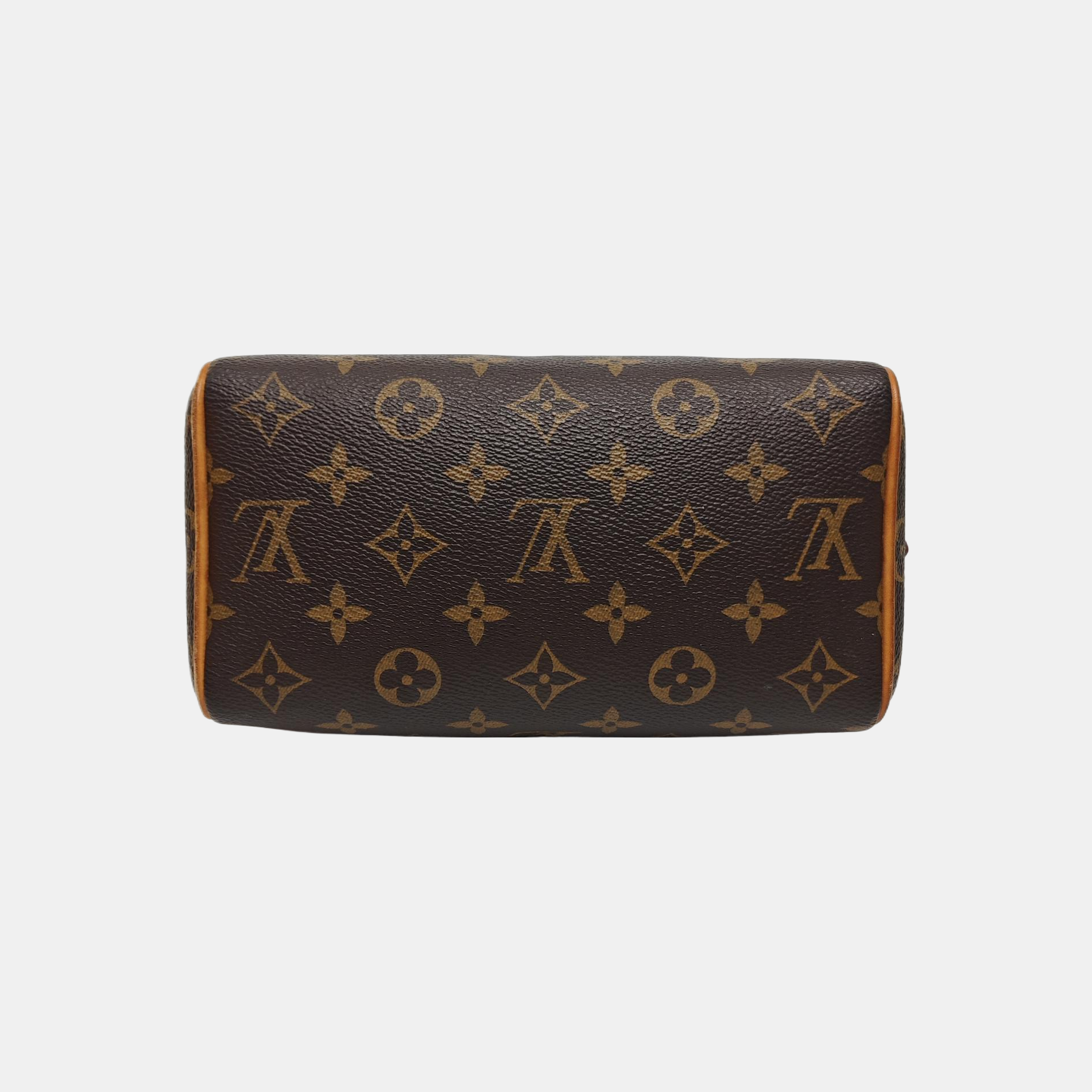 SPEEDY 20 Monogram Coated Canvas Brown