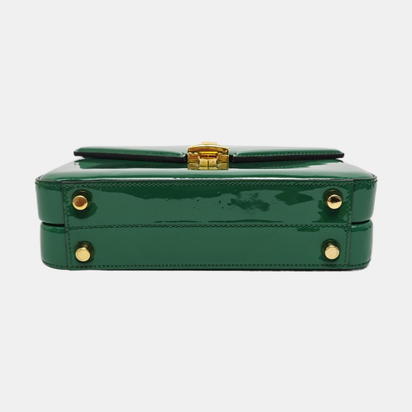 Sylvie 1969 Mini Patent Leather Green