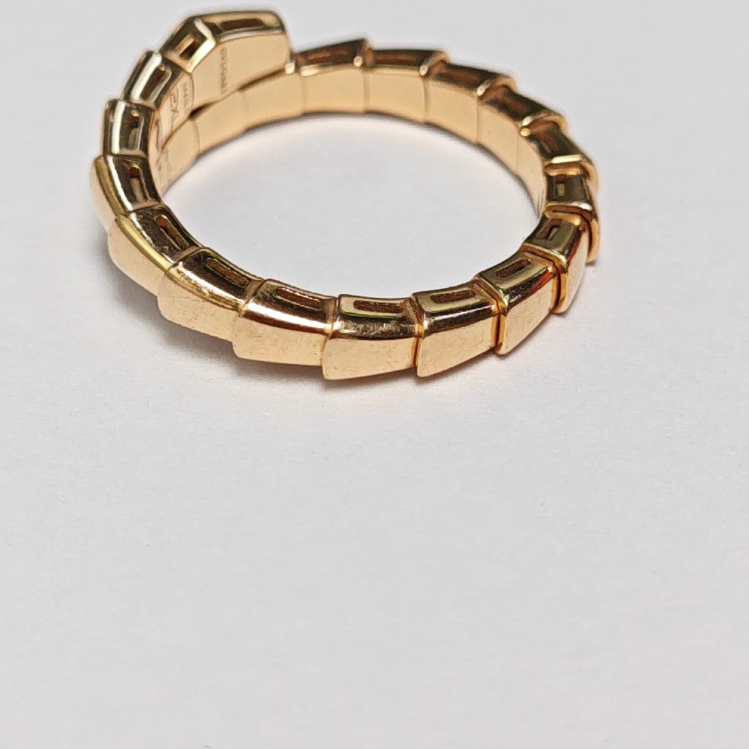 SERPENTI 18k Rose Gold Ring EU 61
