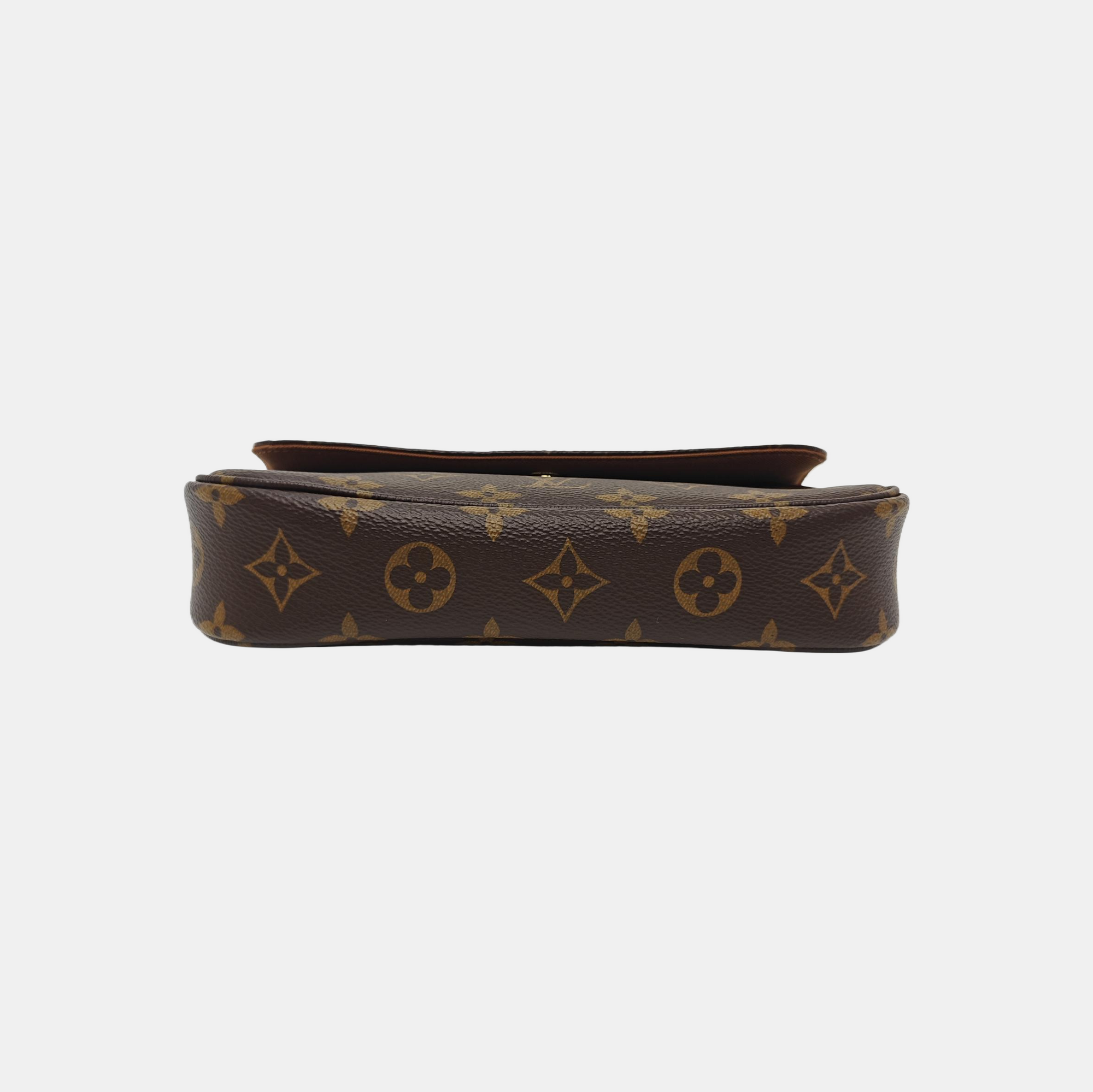 IVY Monogram Coated Canvas Brown
