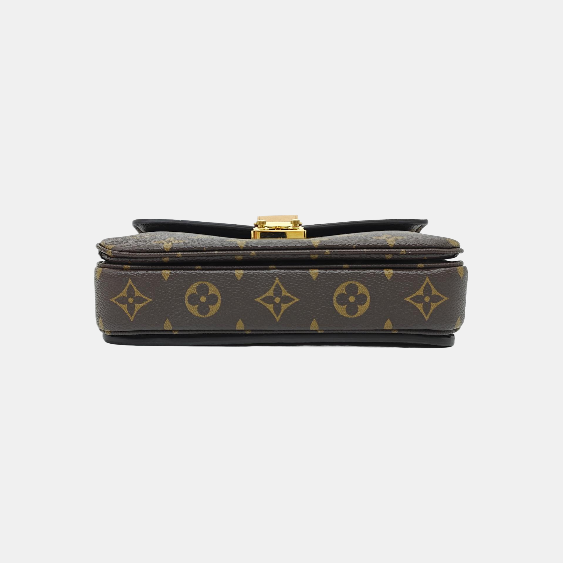 MÉTIS EAST WEST Monogram Coated Canvas Brown