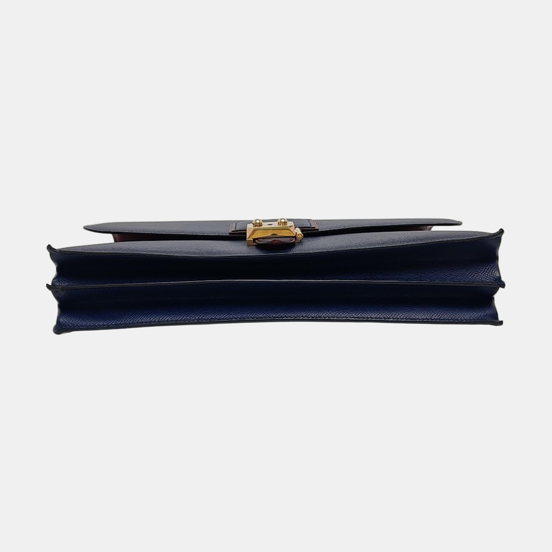 Sac A Depeches Epsom Blue