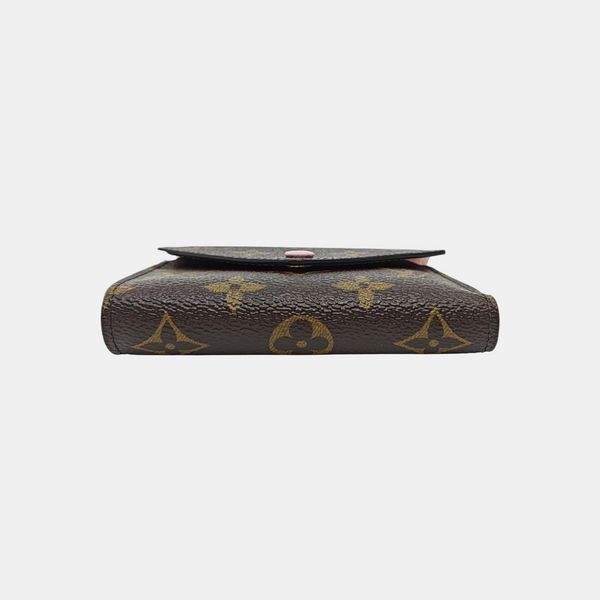 VICTORINE Monogram Coated Canvas Brown Wallet