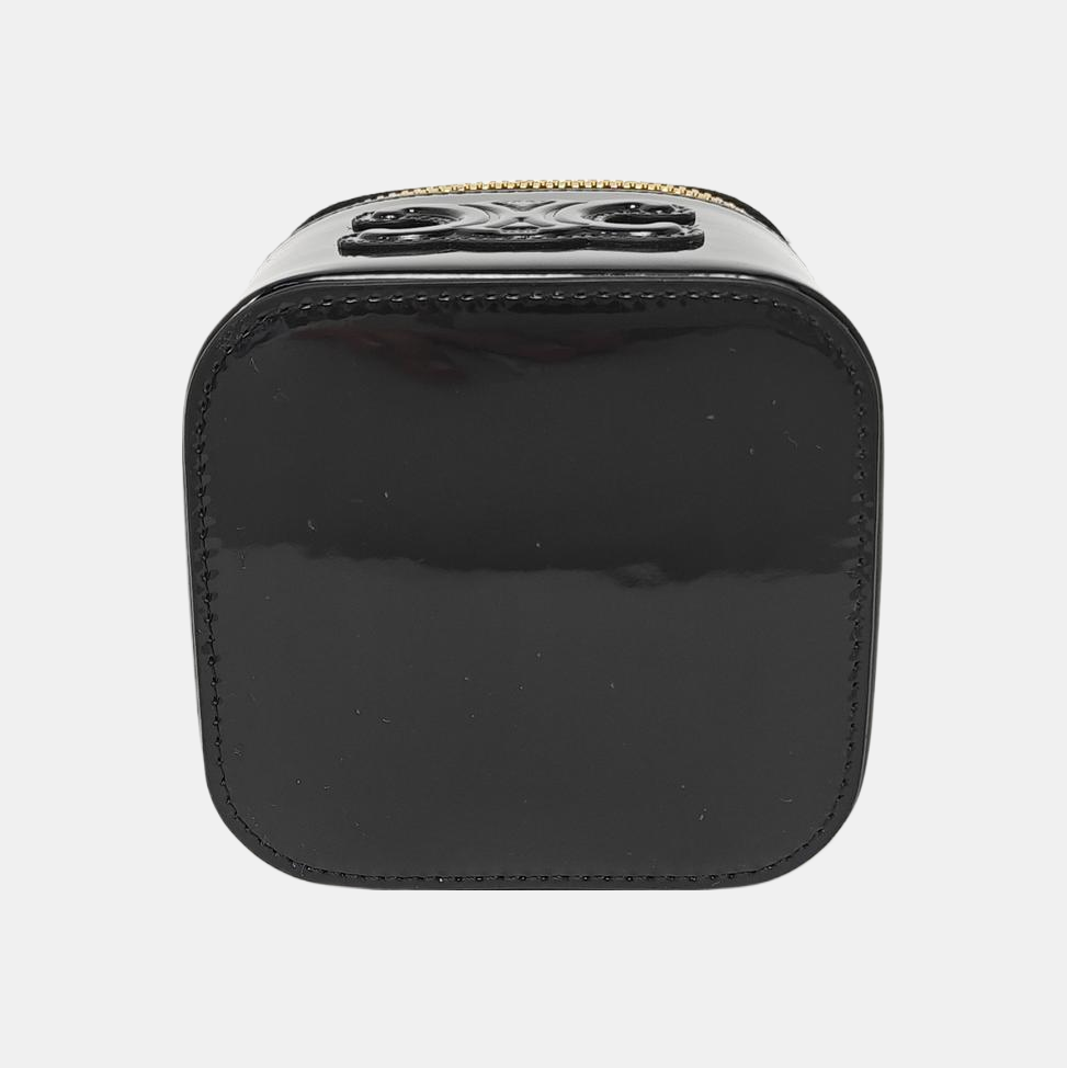 TRIOMPHE Mini Patent Leather Black