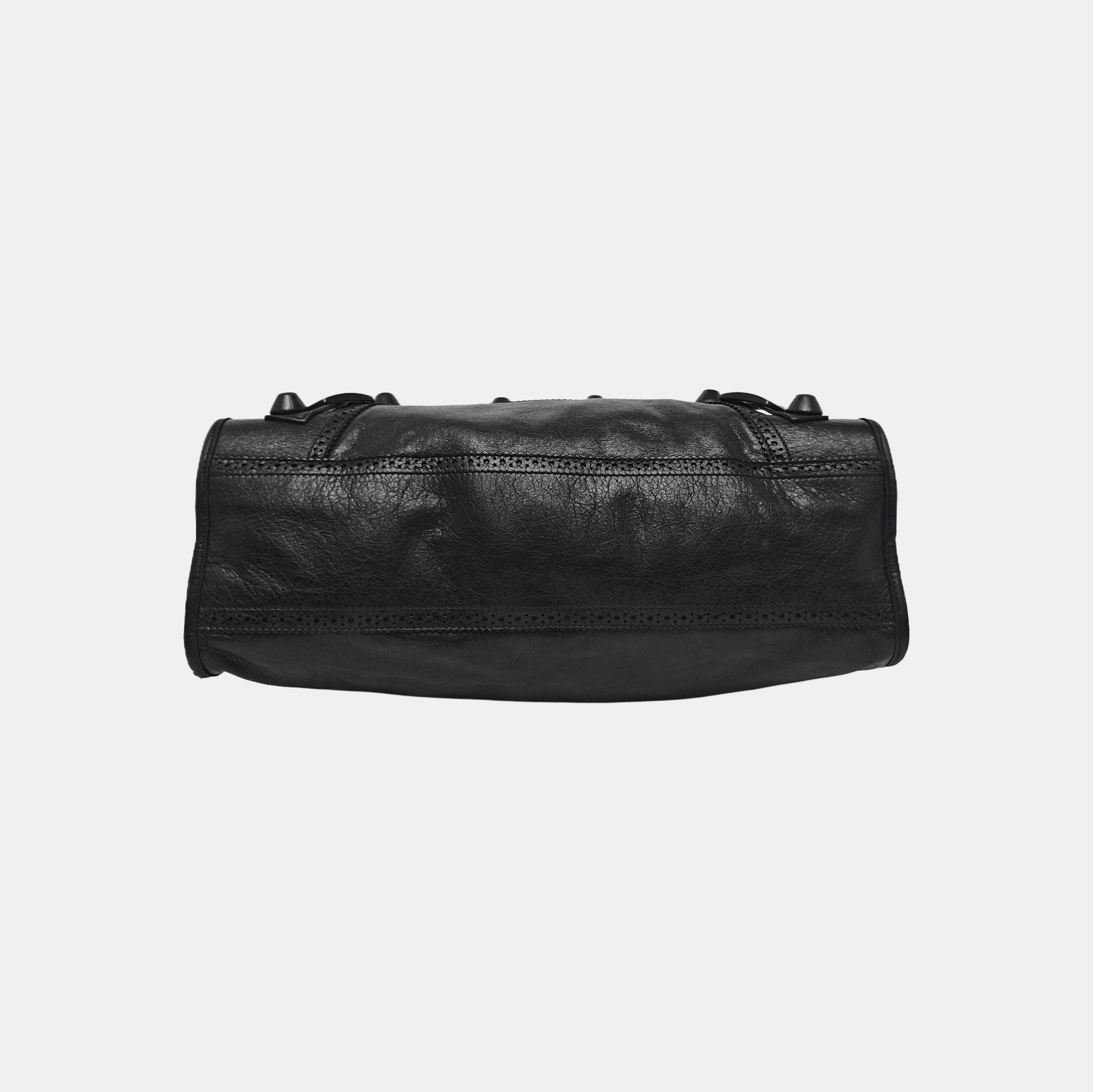 Classic City Medium Lambskin Black