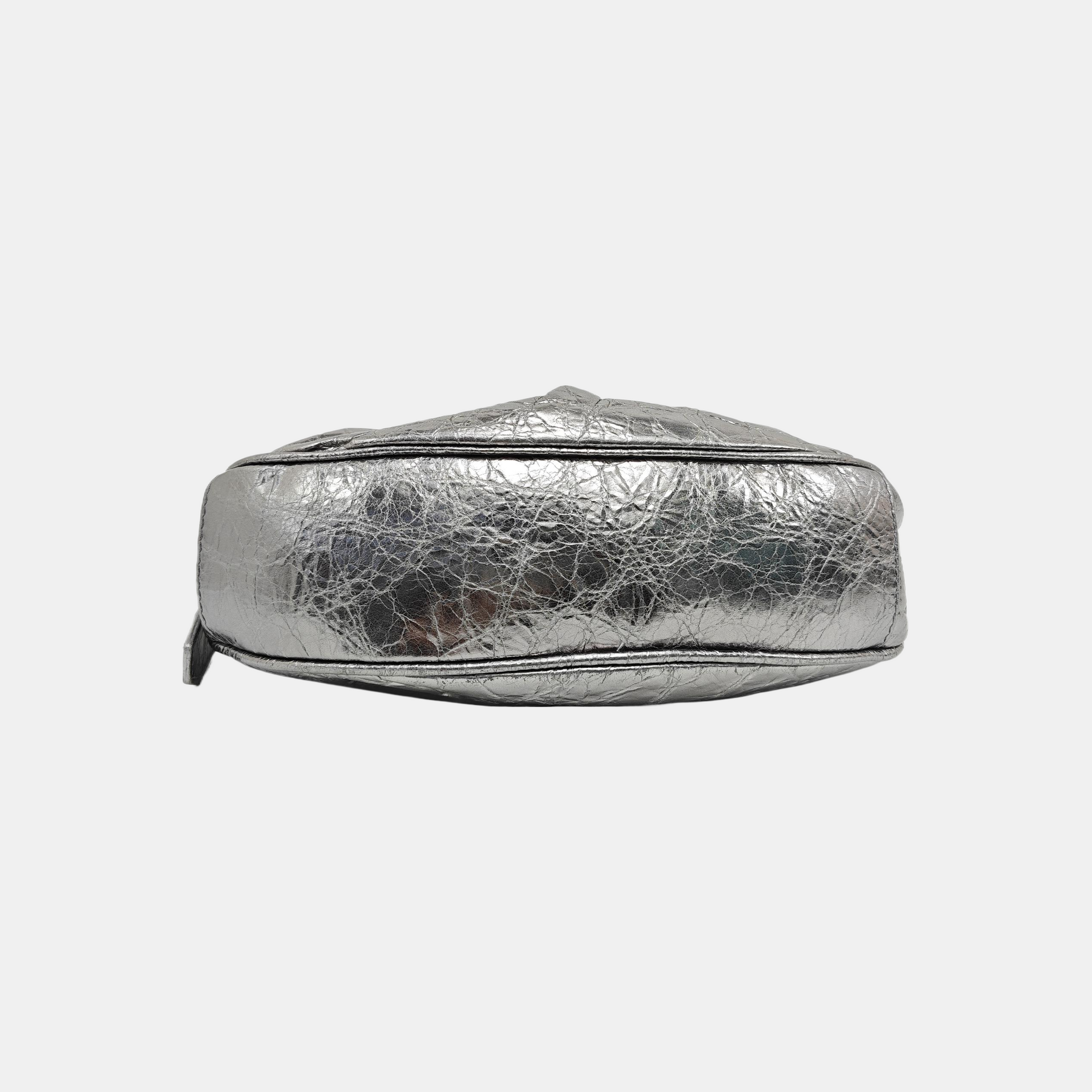 Le Cagole XS Lambskin Gray