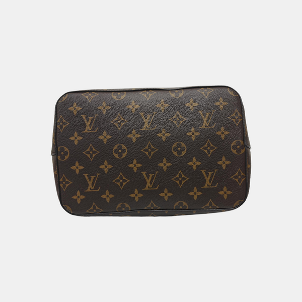 NÉONOÉ MM Monogram Coated Canvas Brown