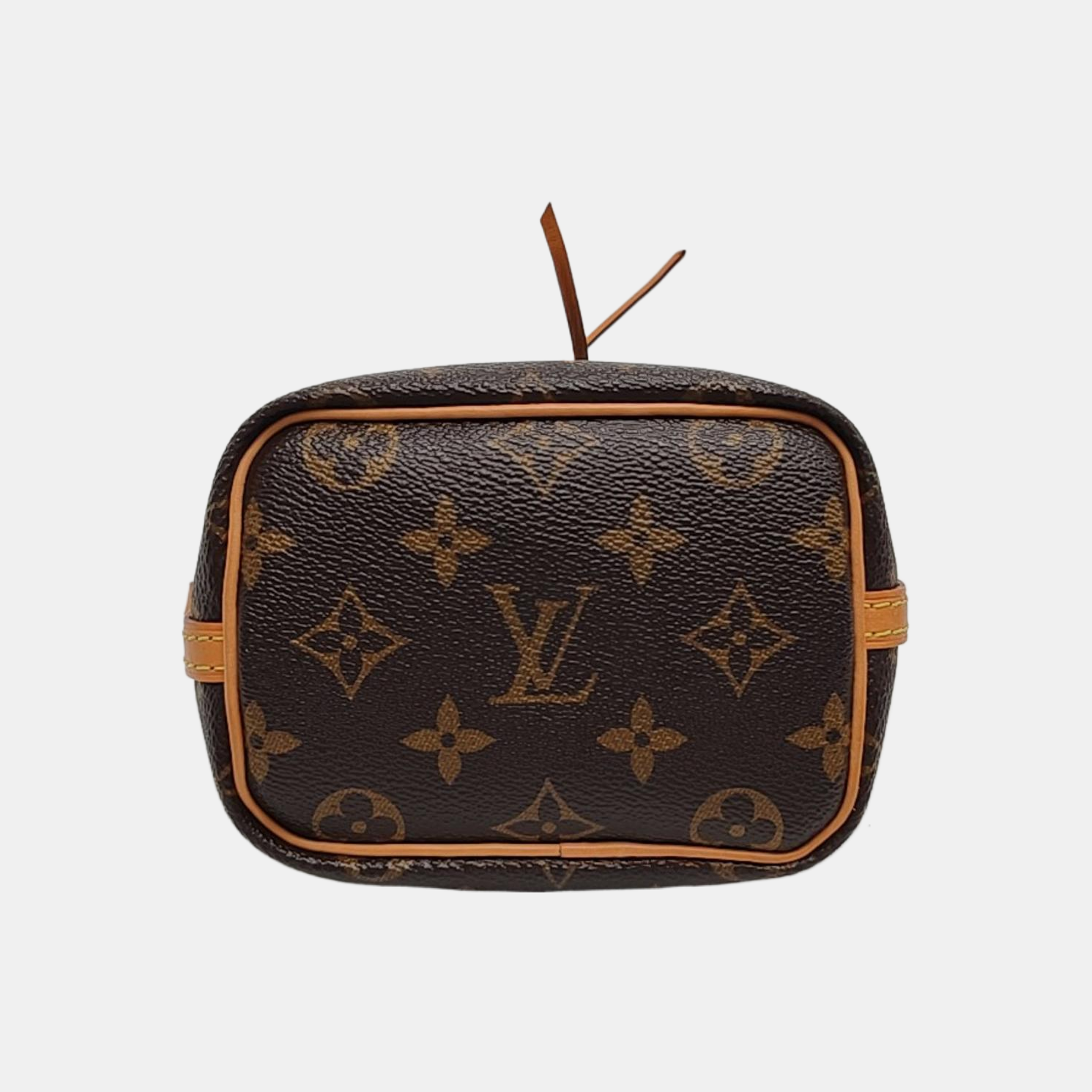 NÉONOÉ Nano Monogram Coated Canvas Brown