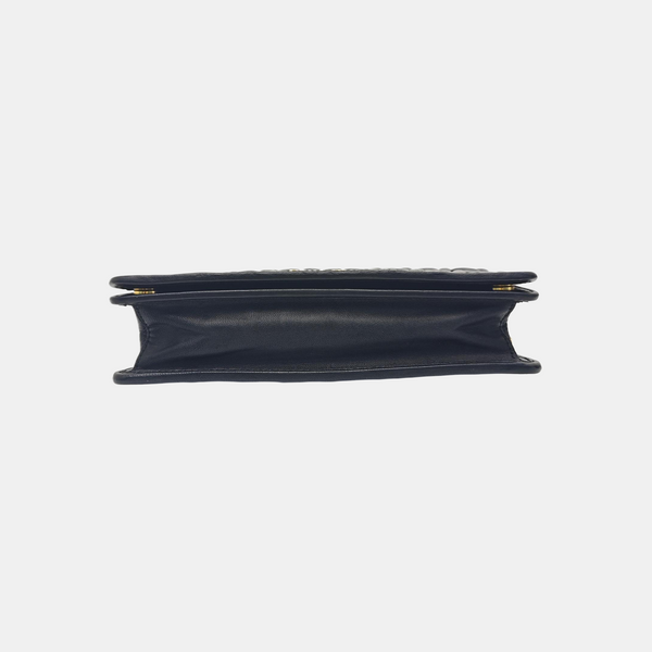 Miu Délice Quilted Lambskin Black