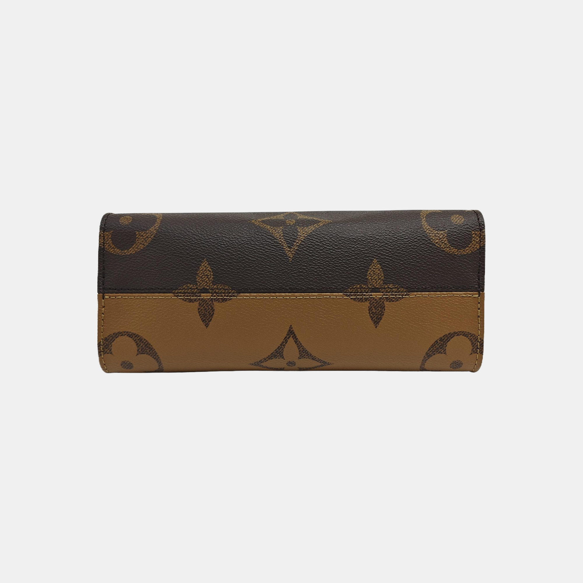 ONTHEGO PM Monogram Coated Canvas Brown