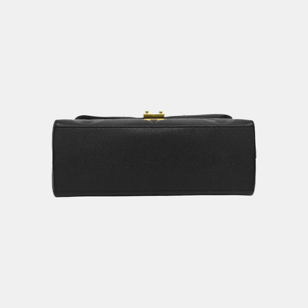 MADELEIN Monogram Calfskin Black