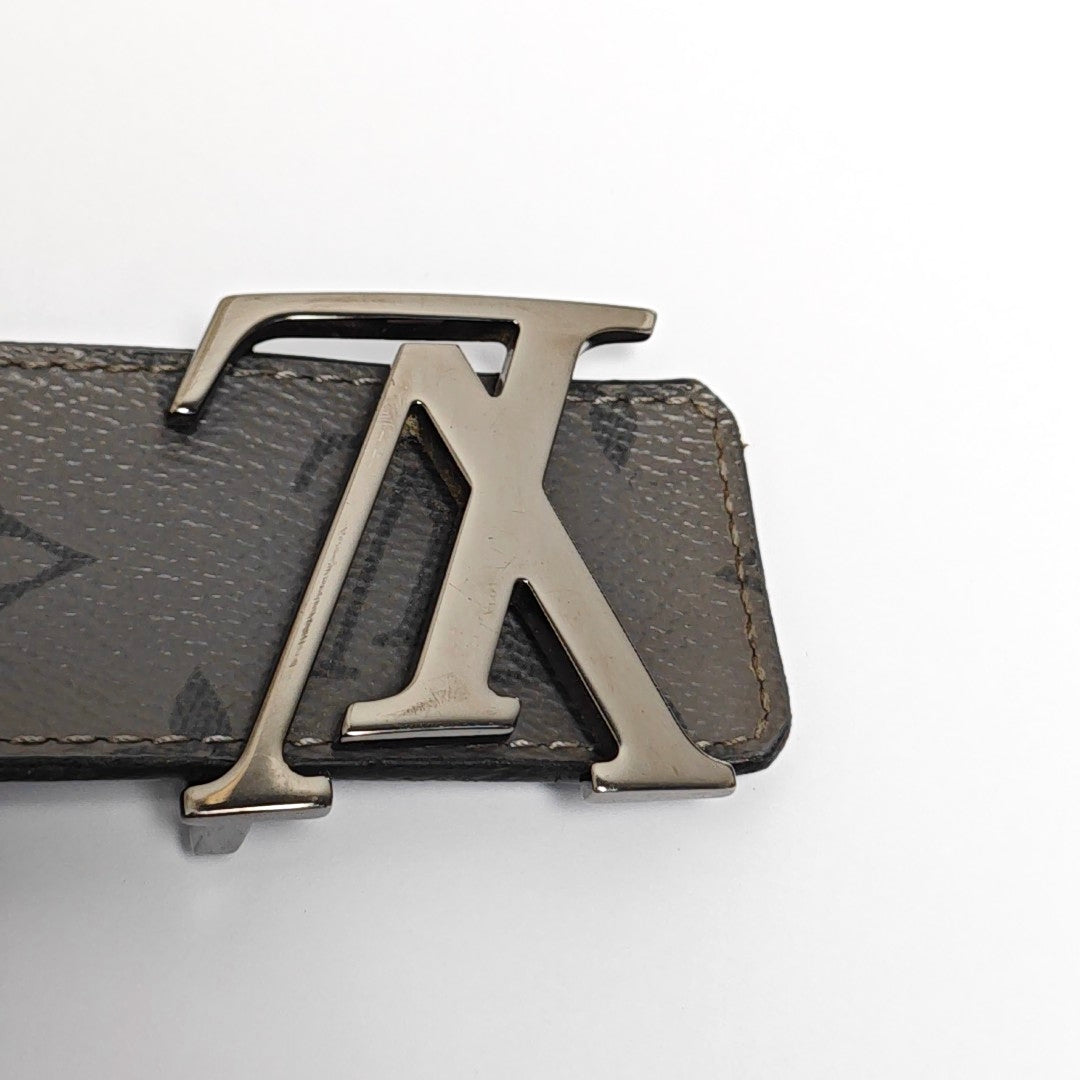 Leather Belt Gray