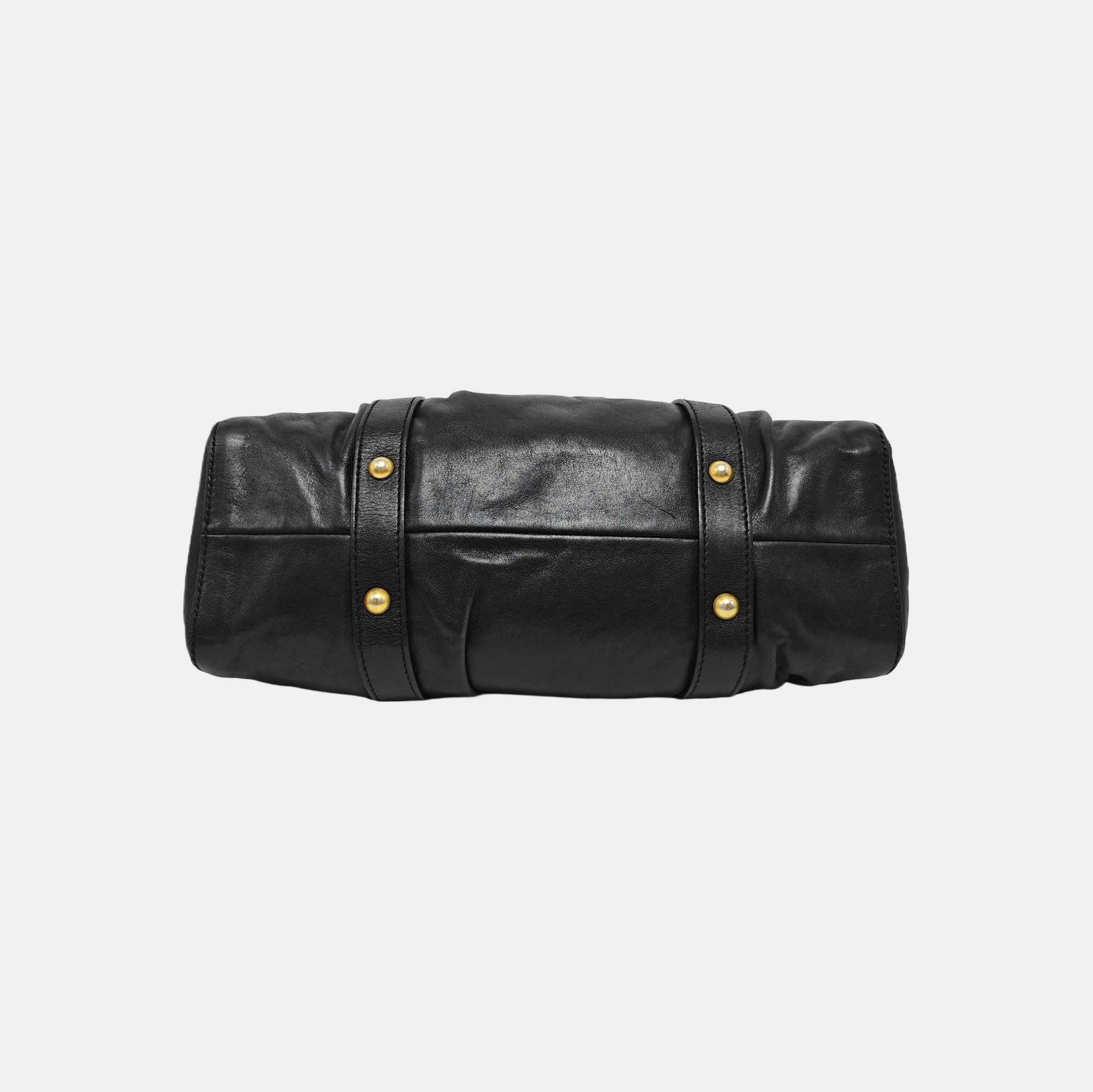 Calfskin Tote Bag Black