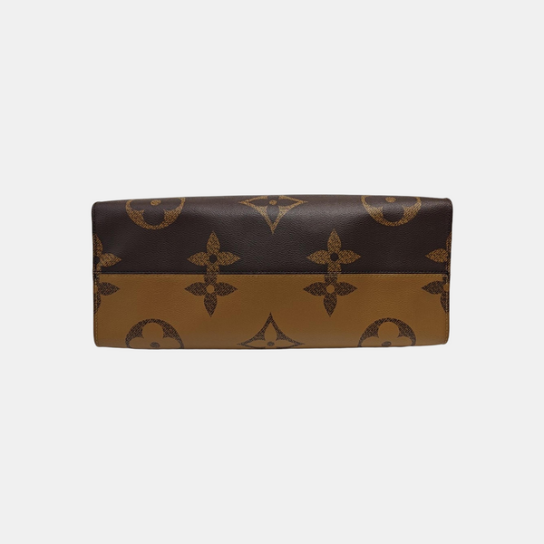 ONTHEGO GM Monogram Coated Canvas Brown