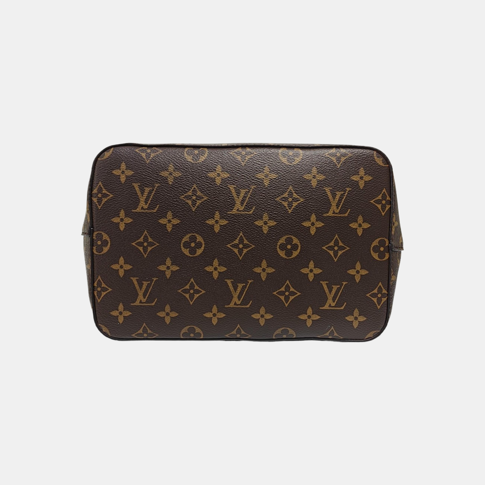 NÉONOÉ MM Monogram Coated Canvas Brown
