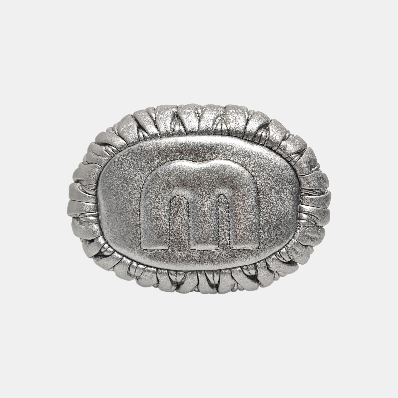 Matelassé Quilted Lambskin Silver