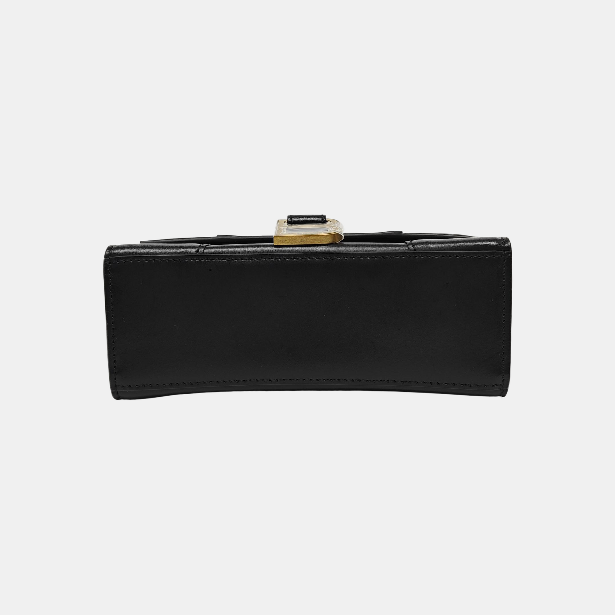 Hourglass XS Calfskin Black