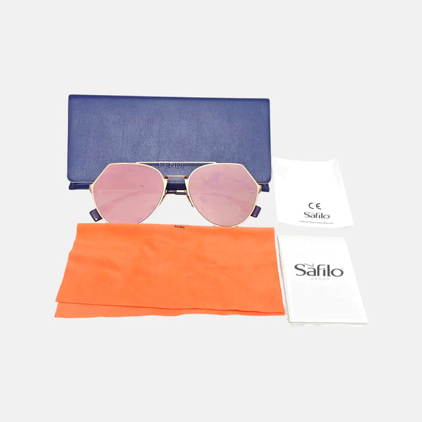 Black Metal Sunglasses