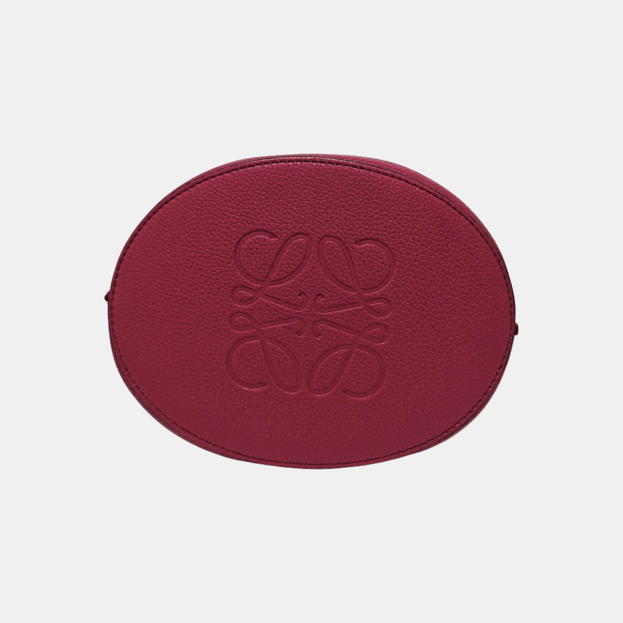 Authenticated pre-owned  Gate Calfskin Red - Bucket Bag at Looply