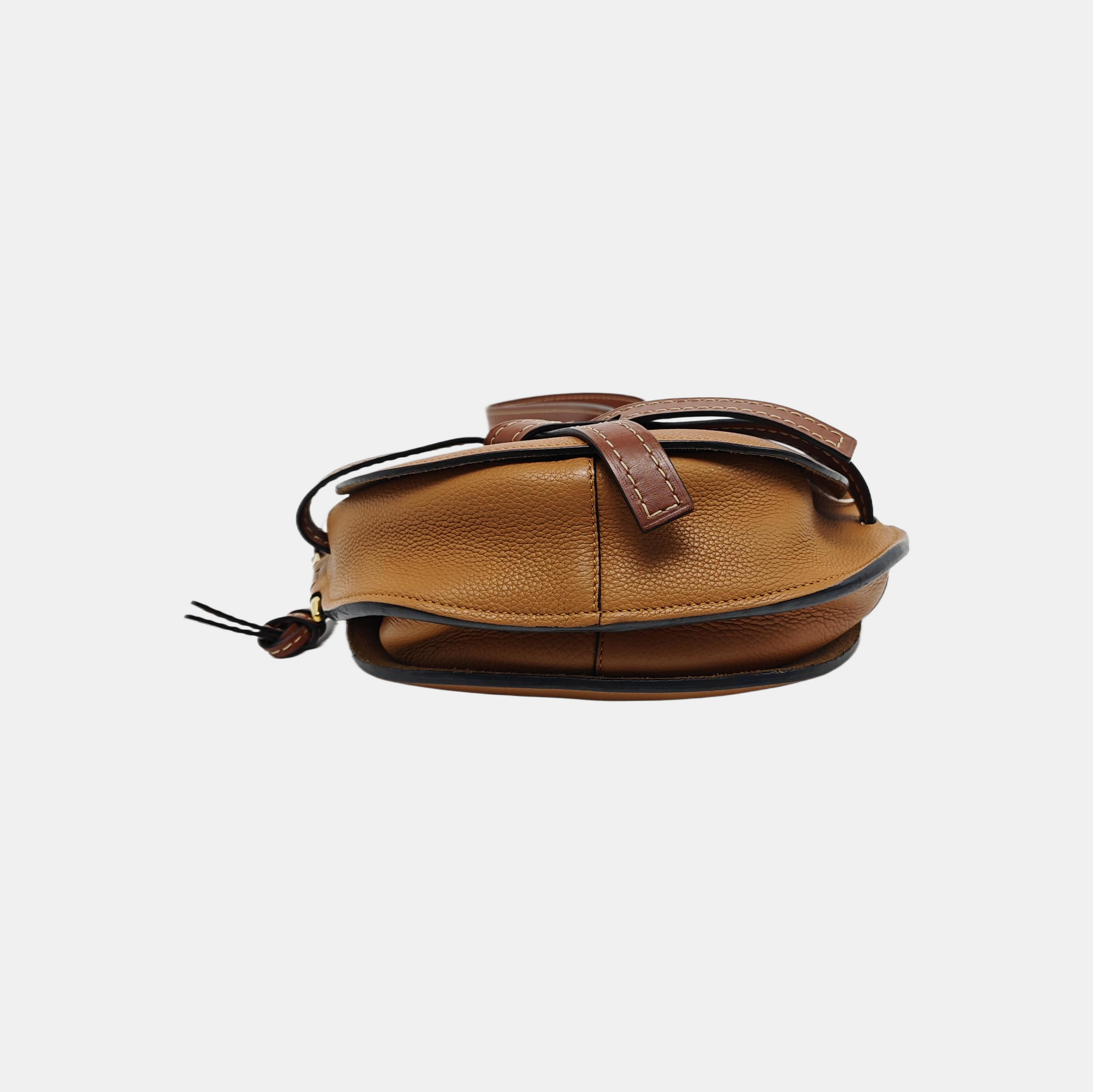 Gate Small Calfskin Brown