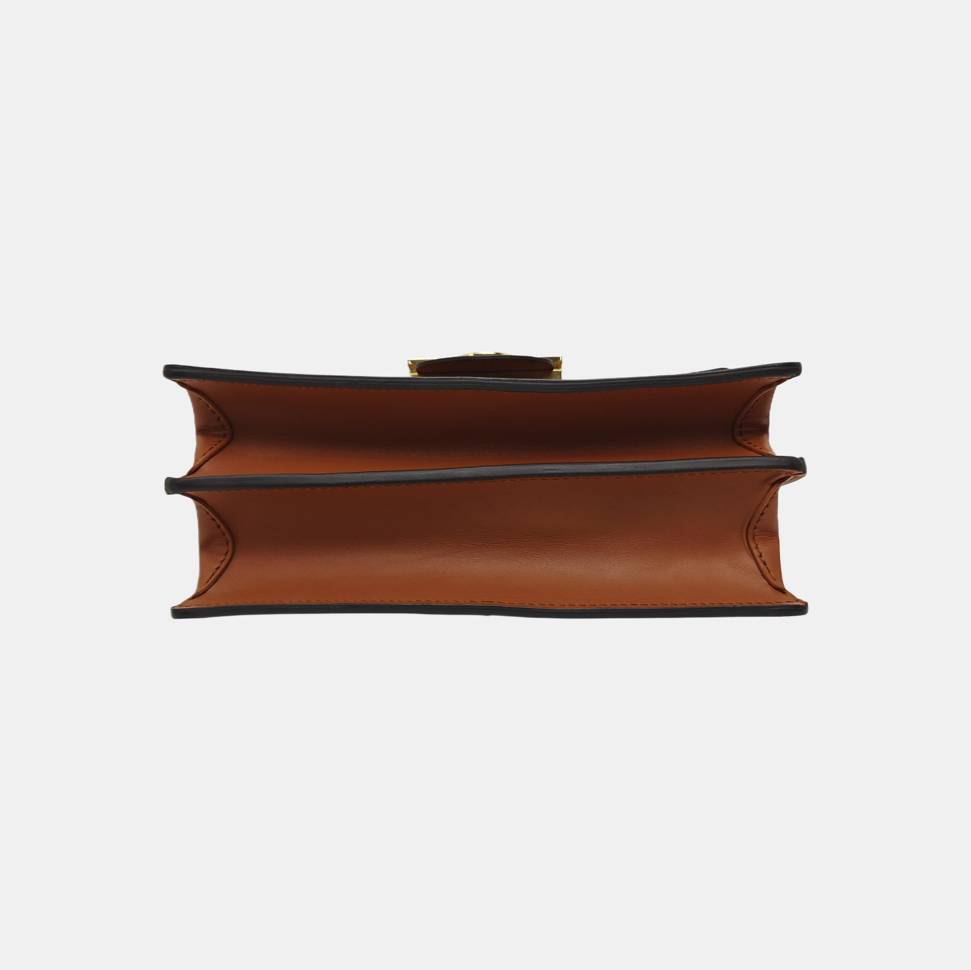DAUPHINE MM Monogram Coated Canvas Brown