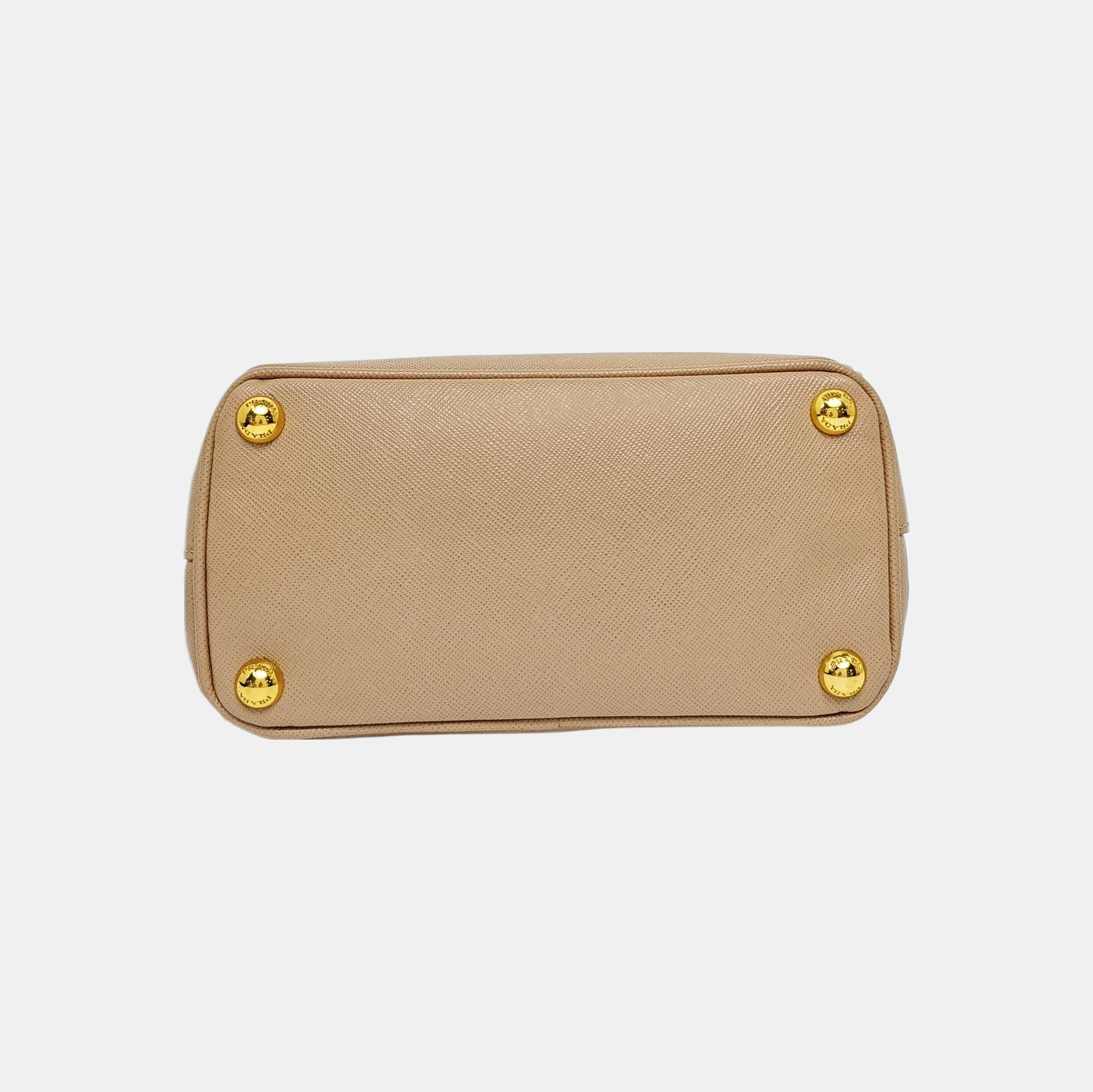 Galleria Super Mini en piel de becerro Saffiano rosa
