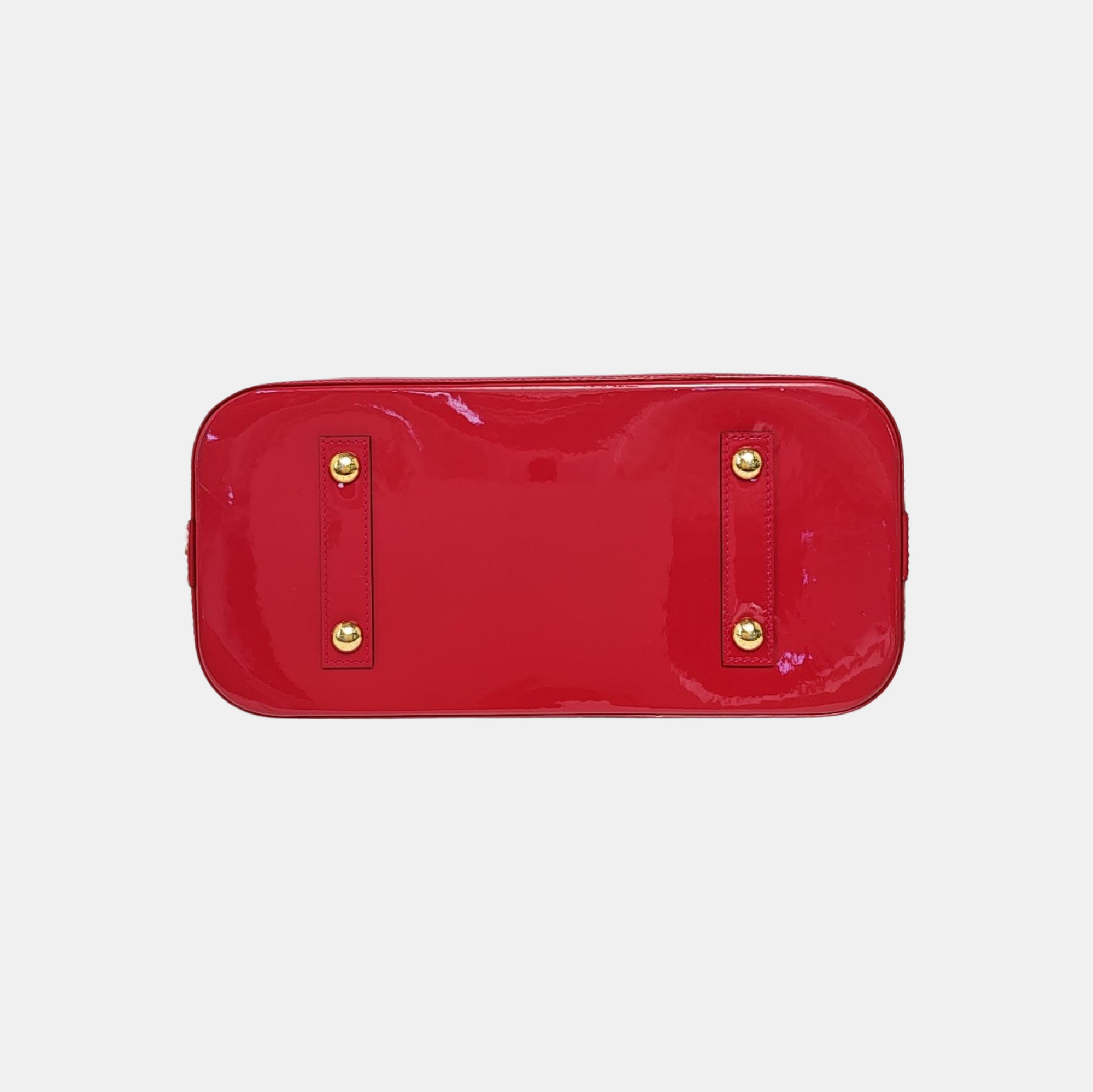 ALMA MM Patent Leather Red