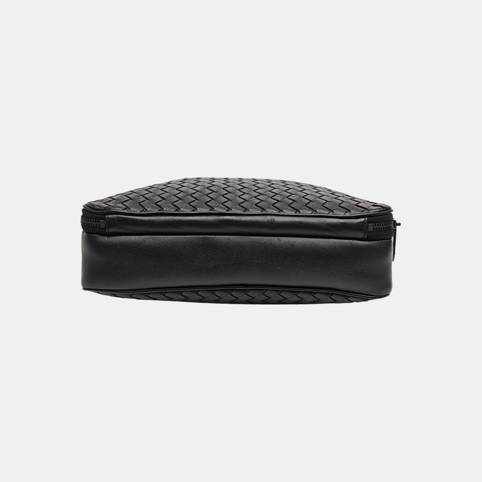 Calfskin Shoulder Bag Black