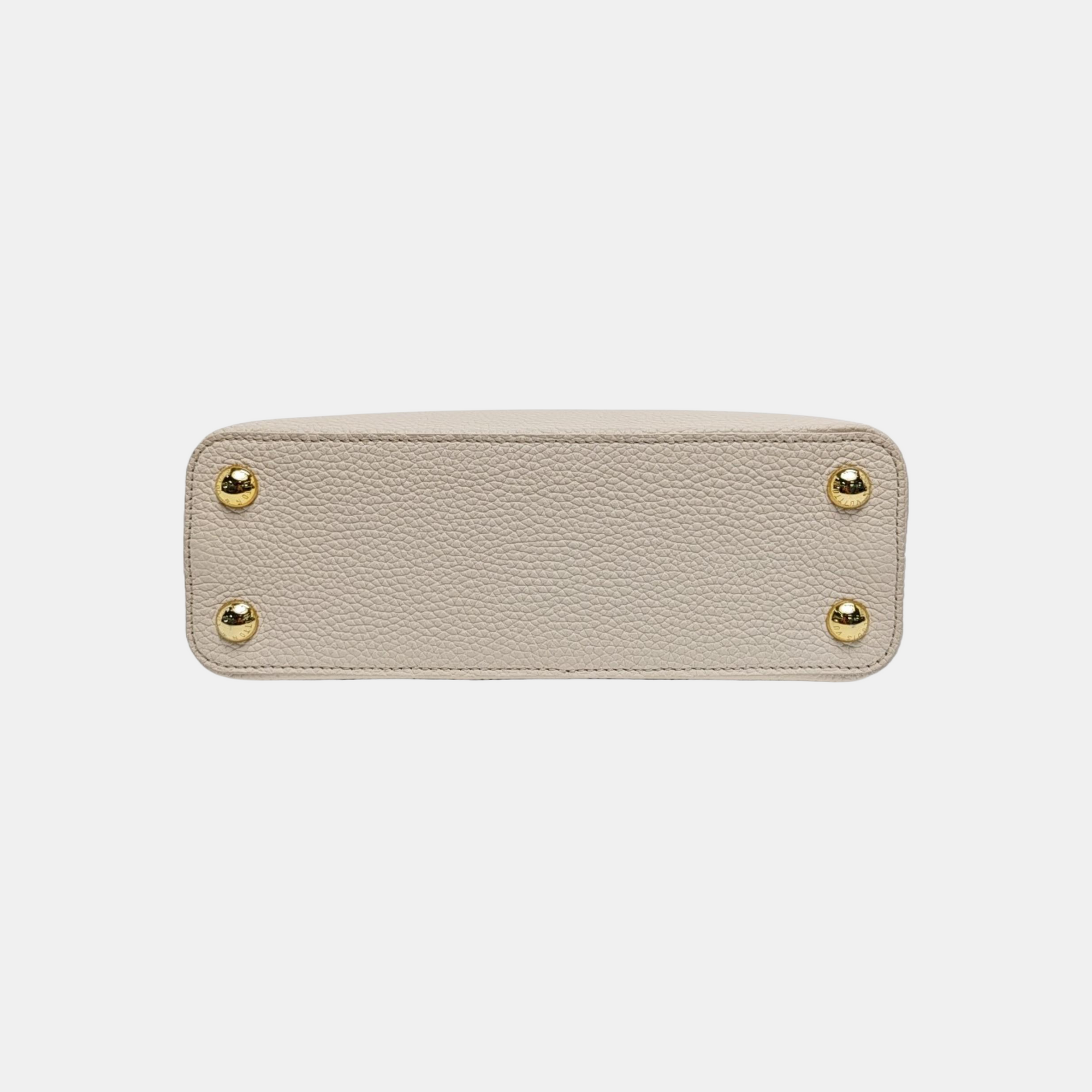 CAPUCINES BB Calfskin Beige