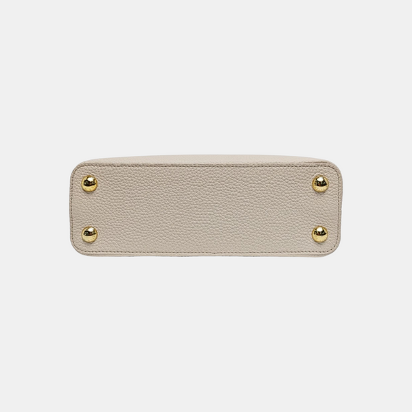 CAPUCINES BB Calfskin Beige