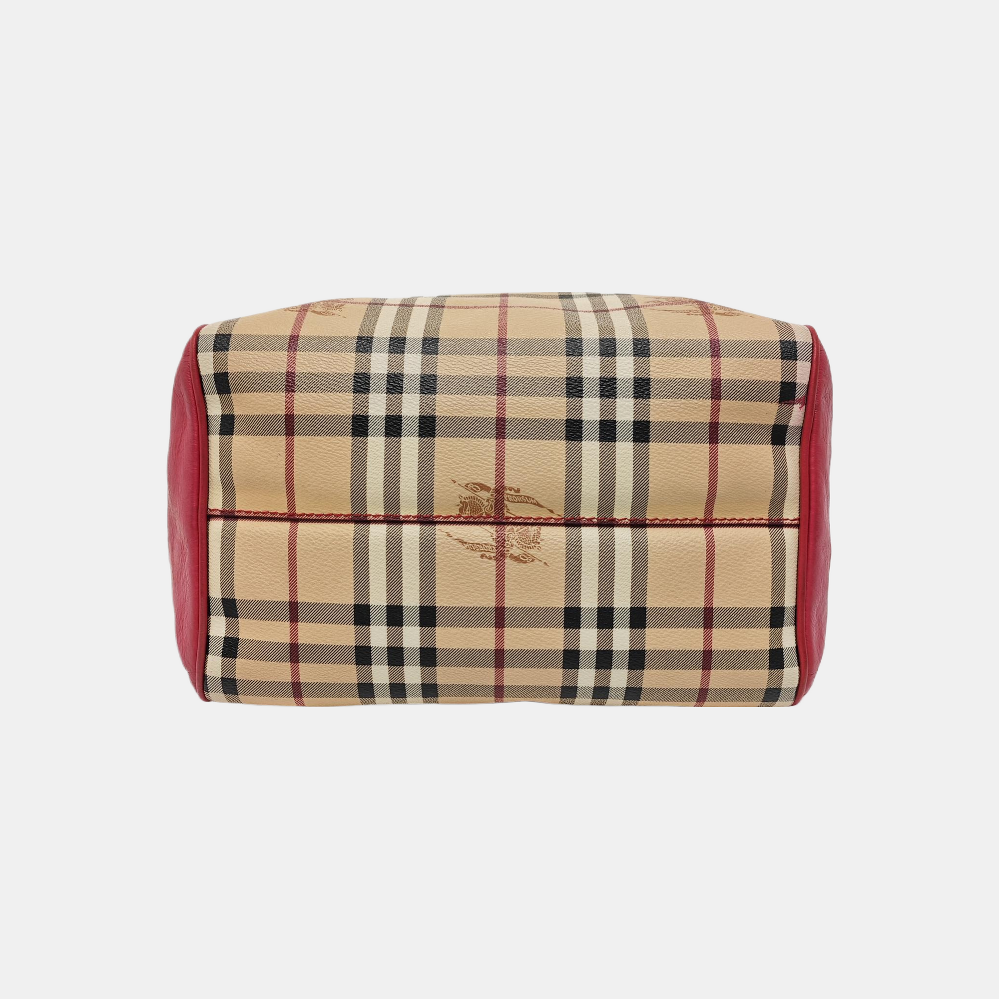 Coated Canvas Tote Bag Beige