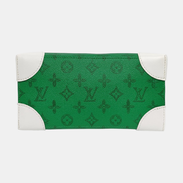 LITTER Monogram Coated Canvas Green