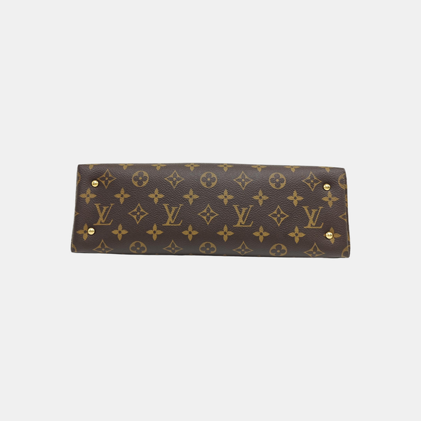 TOBALLALA Monogram Coated Canvas Brown