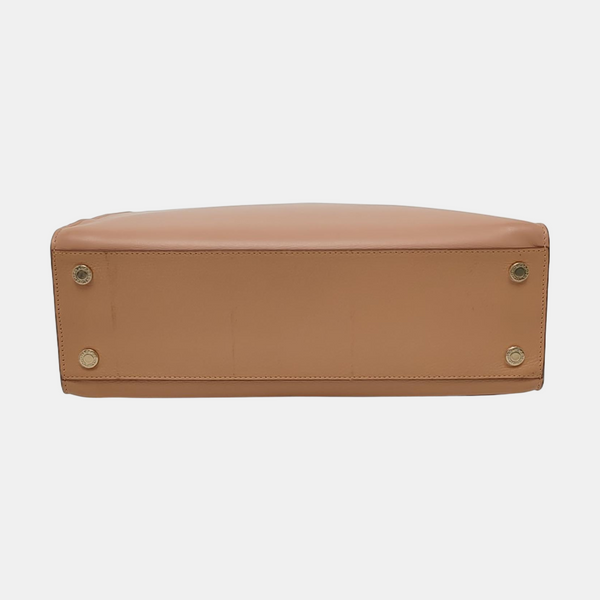 BVLGARI Medium Calfskin Brown