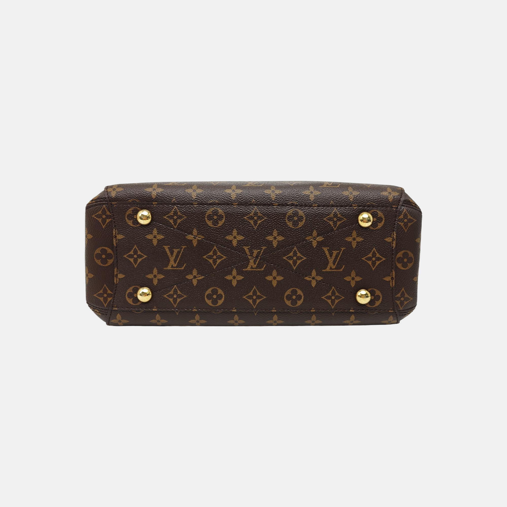 MONTAIGNE Monogram Coated Canvas Brown