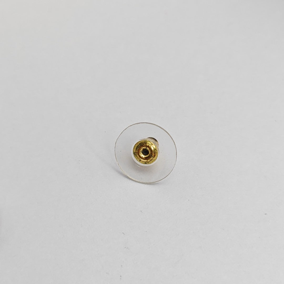 Metal Gold Stud Earrings
