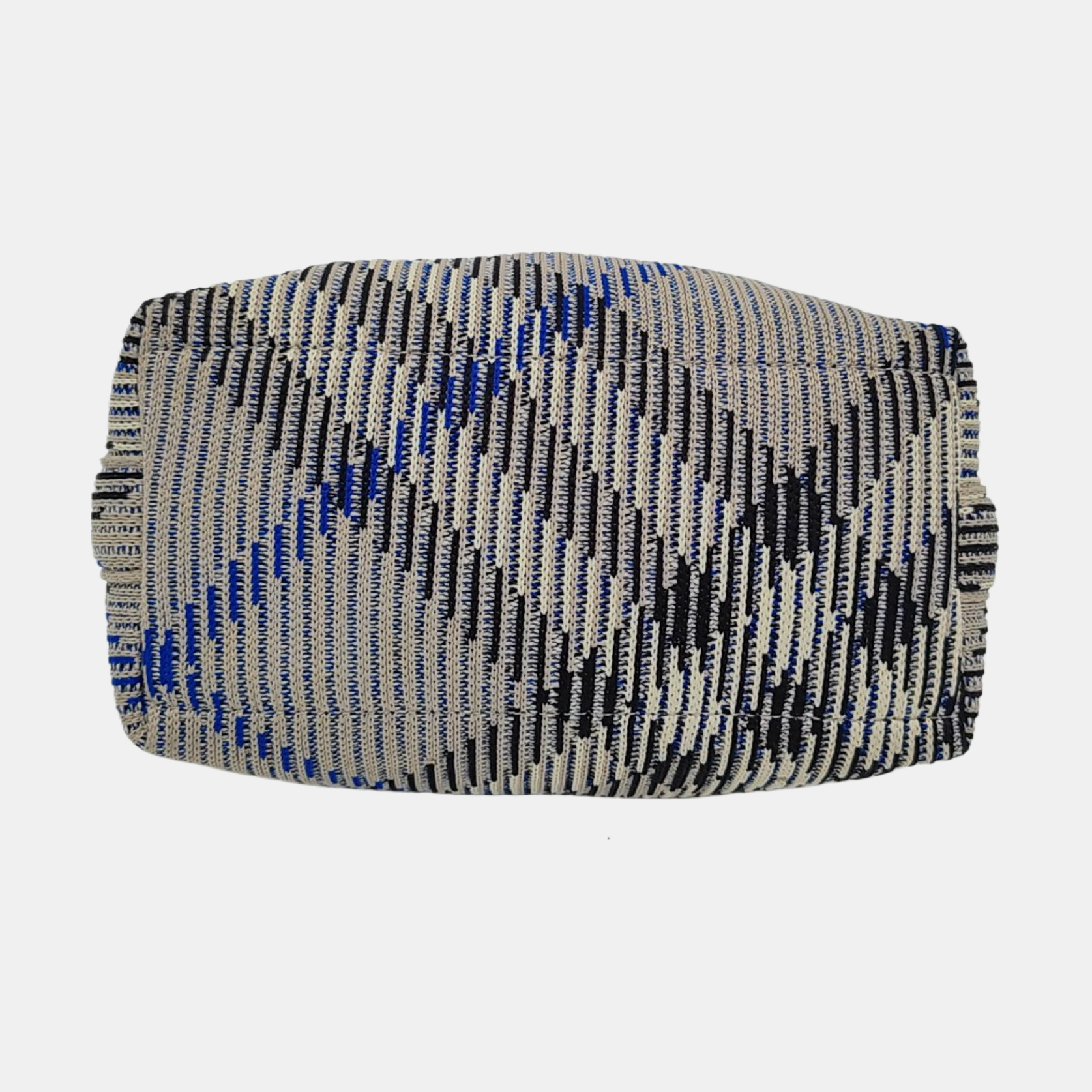 Fabric Top Handle Bag Mini Gray