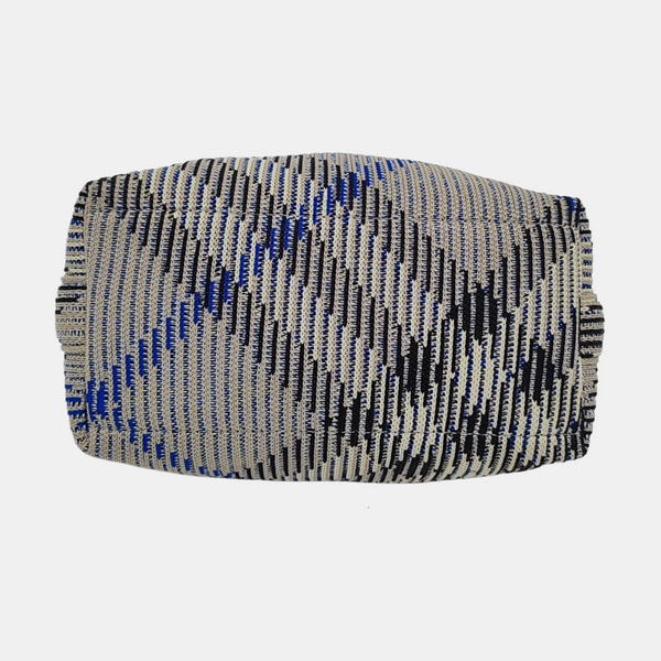 Fabric Top Handle Bag Mini Gray