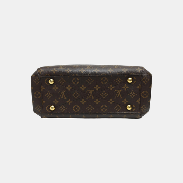 MONTAIGNE Monogram Coated Canvas Brown