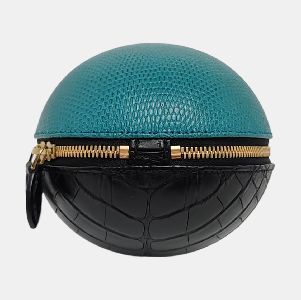 Python Shoulder Bag Blue